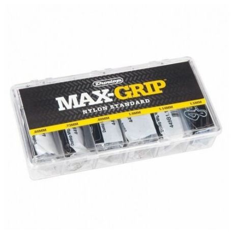 Dunlop Max-Grip Nylon Standard Display 4491 короб с медиатор, 060,073,088,100,114,150 - 36 шт, 216 шт