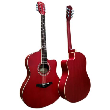 Sevillia IWC-39M RDS гитара акустическая, цвет красный