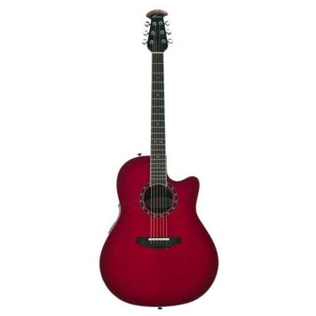 OVATION 2771AX-CCB Standard Balladeer Deep Contour Cutaway Cherry Cherry Burst электроакустическая гитара