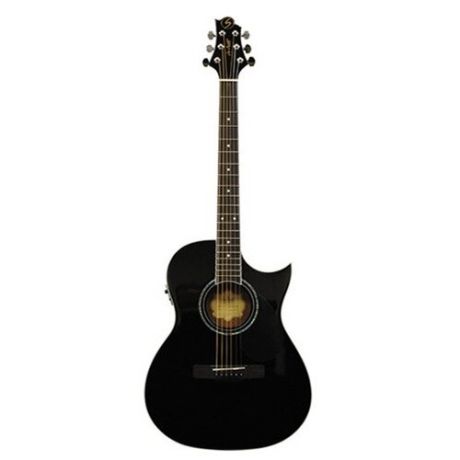 Электроакустическая гитара GREG BENNETT GA100SCE/BK