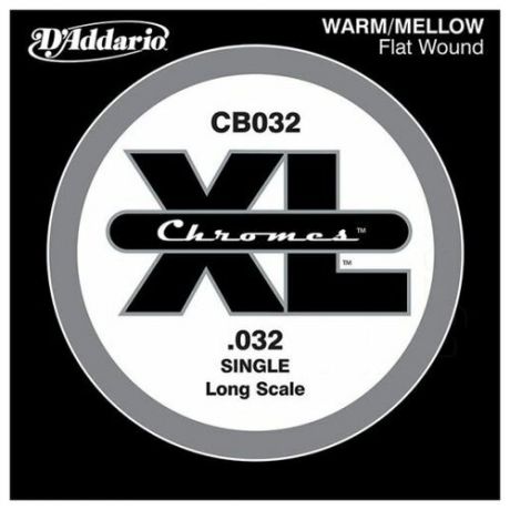CB032 Chromes Bass Отдельная струна для бас- гитары, 032, D