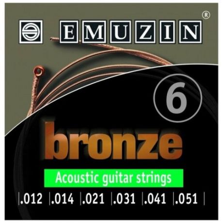 Струна одиночная для акустической гитары EMUZIN .031