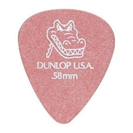 Медиаторы 12шт 0,58мм Dunlop Gator Grip 417P.58