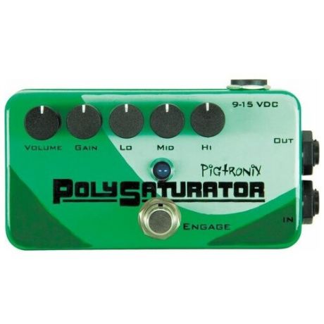 Педаль эффектов/примочка для бас гитары Pigtronix PSO PolySaturator Overdrive