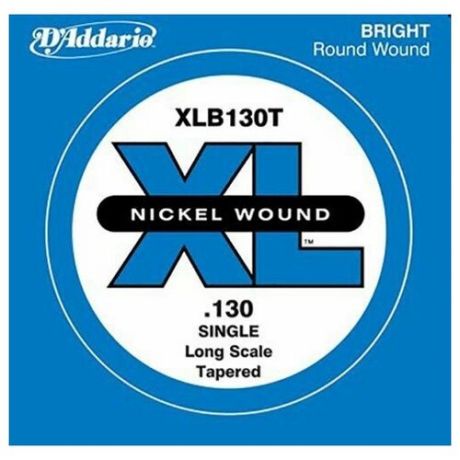 XLB130T Nickel Wound Tapered Отдельная струна для бас-гитары, никелированная, .130, D