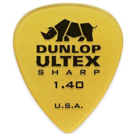 Dunlop 433R1.40 Ultex Sharp 72 Pack комплект медиаторов, 1,4 мм, 72 шт