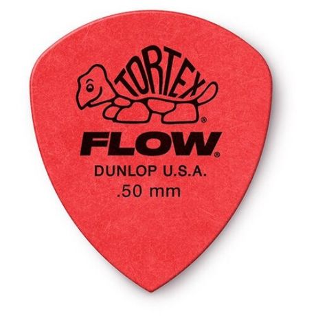 558R.50 Tortex Flow Медиаторы 72шт, толщина 0.50мм, Dunlop