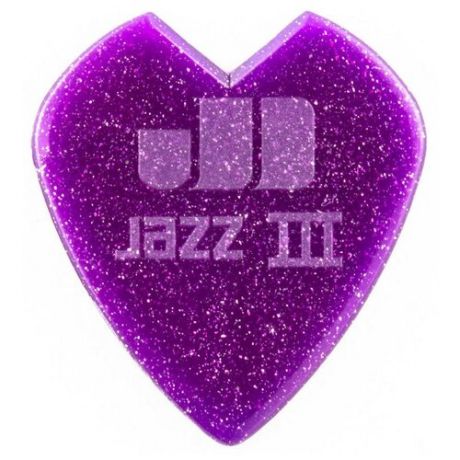 47RKH3NPS Kirk Hammett Jazz III Медиаторы, 24шт, толщина 1.38мм, Dunlop