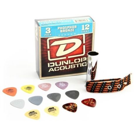 Dunlop GA24 Acoustic Guitar Accessory Pack набор аксессуаров для гитары