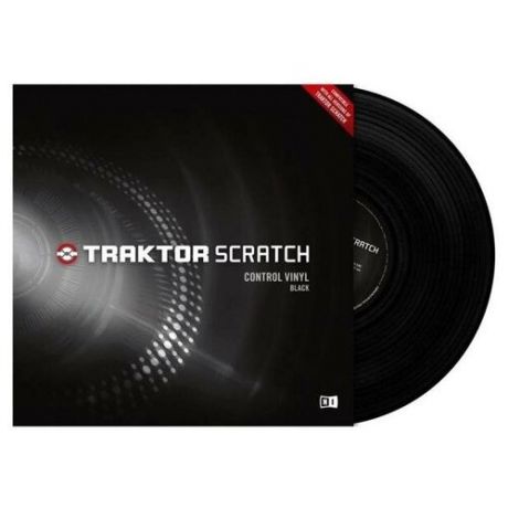 Native Instruments Traktor Scratch Pro Control Vinyl Black Mk2