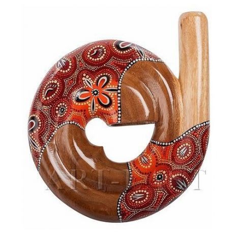 60-003 Муз. инструмент "Диджериду" (красное дерево, Папуа)