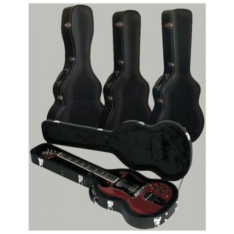 Rockcase RC10718 BCT/4 кейс для классической гитары черный premium line