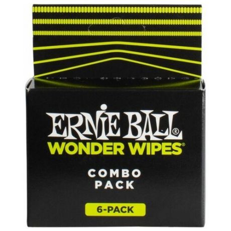 Ernie Ball 4279 Wonder Wipe Combo Pack комплект для ухода за гитарой