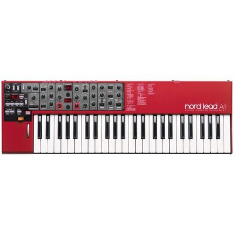 Clavia Nord Lead A1 синтезатор, 49 клавиш, осцилляторы, FM-синтез, волновые формы, 26 гол.полифония