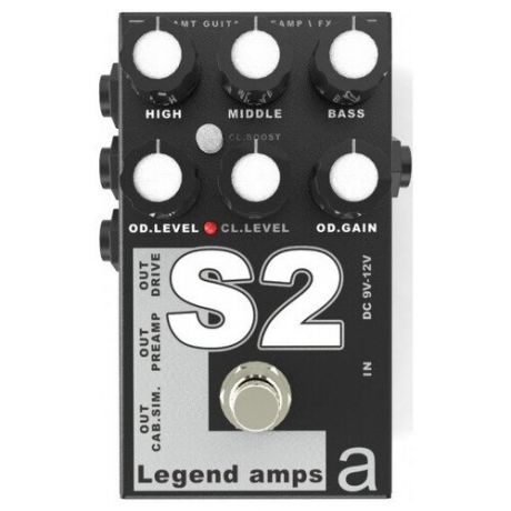 Двухканальный гитарный предусилитель AMT Electronics S-2 (Soldano) Legend Amps 2
