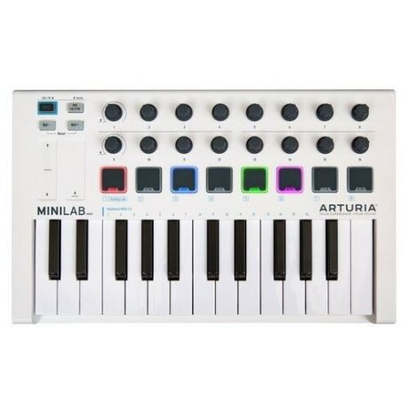 Arturia MiniLab mkII Inverted MIDI мини-клавиатура, 25 клавиш, 16 энкодеров