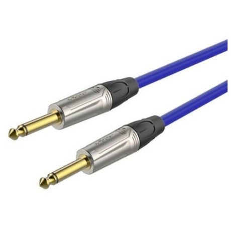 Roxtone TGJJ100-TBU/5 кабель инструментальный, синий, 5 метрова