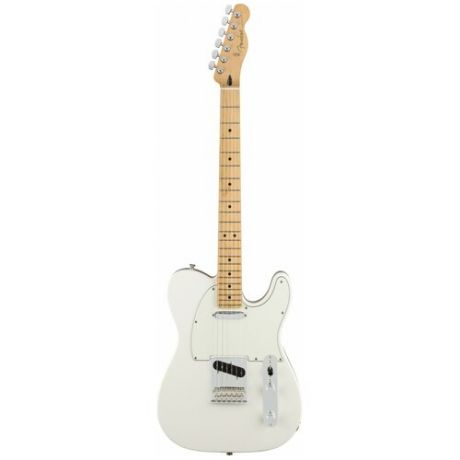 Fender Player Tele MN PWT электрогитара, цвет белый