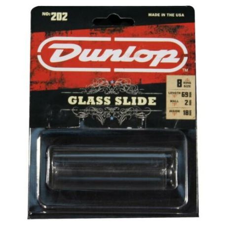 202-Dunlop Слайд стеклянный, обычная толщина, средний, Dunlop