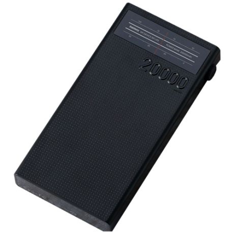 Внешний аккумулятор Remax Radio Series 20000 mAh RPP-102 Black