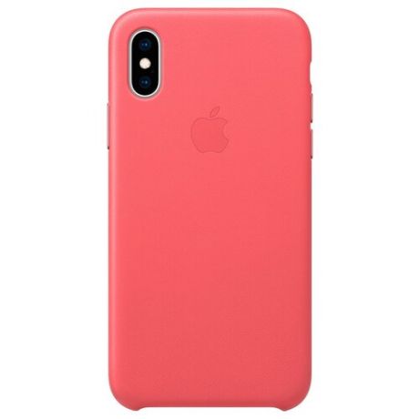 Чехлы для мобильных телефонов Apple Чехол-накладка Apple кожаный для iPhone XS Red mrwk2zm/a