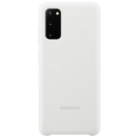 Чехол-накладка SAMSUNG Silicone Cover для Galaxy S20 синий (EF-PG980TBEGRU)