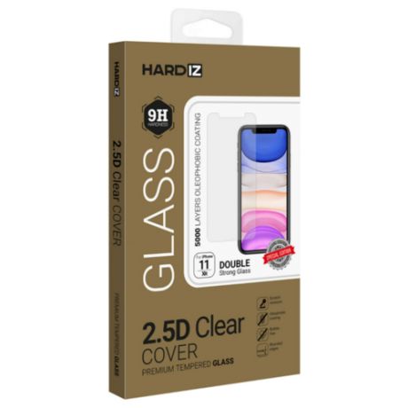 Защитное стекло HARDIZ 2.5D Clear Cover Premium Glass для iPhone 11/XR прозрачное