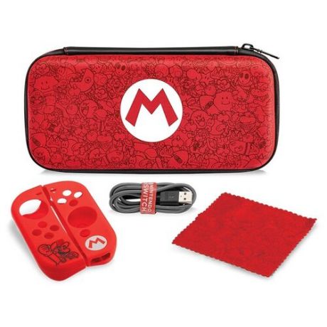 Чехол Mario Remix и набор аксессуаров для Nintendo Switch