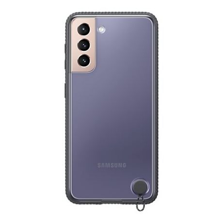 Чехол Samsung для Galaxy S21 Clear Protective Cover Black Frame (EF-GG991CBEGRU)