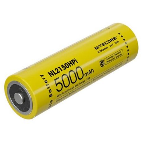 Аккумулятор 21700 - Nitecore NL2150HPI Li-Ion 5000mAh 19456