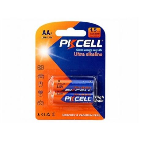 Батарейка PKCELL Ultra Digital Alkaline AA/LR6, 2 шт.