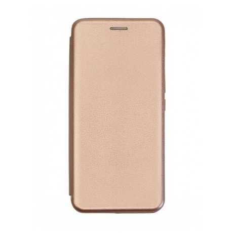 Чехол книжка с магнитом для Xiaomi Redmi Note 8T (розовое золото)