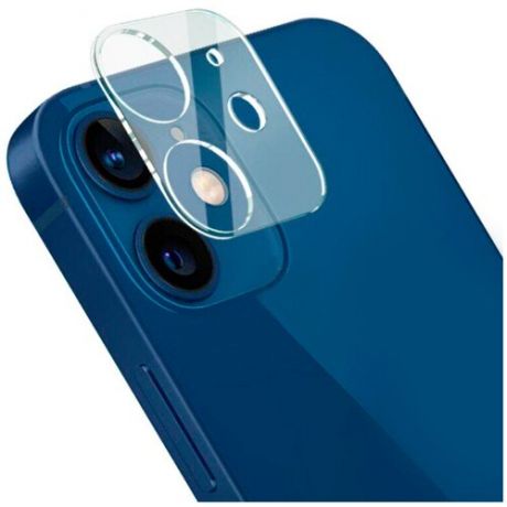 Защитное стекло для камеры Apple iPhone 12 / Накладка для защиты камеры Эпл Айфон 12 (Прозрачный)