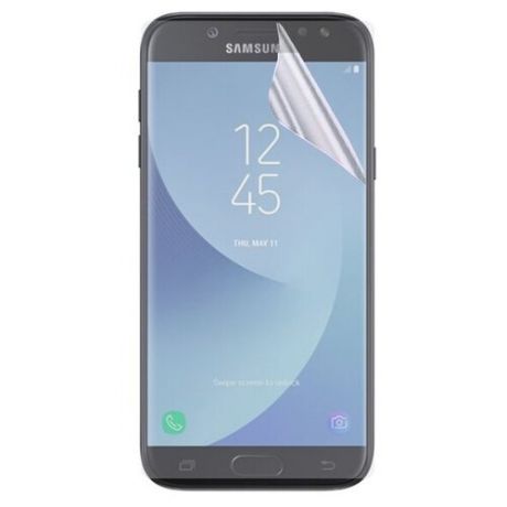 Гидрогелевая защитная пленка на весь экран (2 штуки) для Samsung Galaxy J5 Pro / Противоударная бронированя пленка для Самсунг Галакси Ж5 Про с эффектом самовосстановления