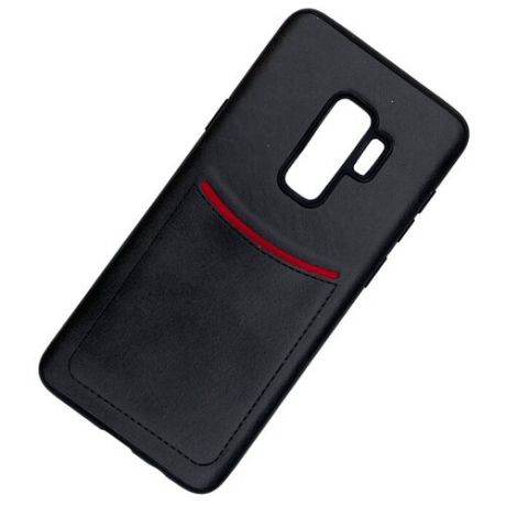 Чехол ILEVEL с кармашком для Samsung S9 Plus черный