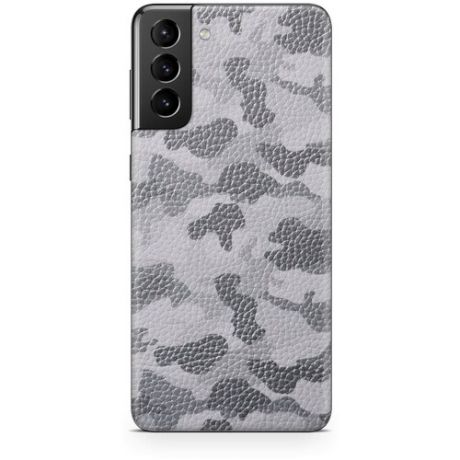 Наклейка из кожи FBR Skinz Camouflage для Samsung Galaxy S21 Plus серебряный