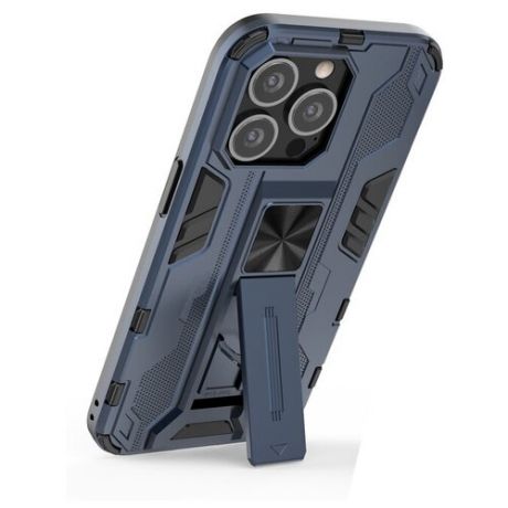 Противоударный чехол KNIGHT Case для iPhone 13 Pro синий