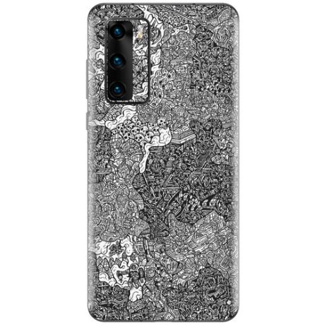 Защитная пленка SKINZ для дисплея Huawei P40 Pro CHARRED ROBOT