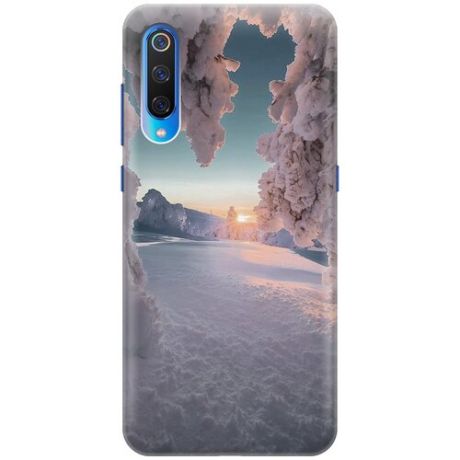 Силиконовый чехол Струны скрипки на Xiaomi Mi 9 / Сяоми Ми 9