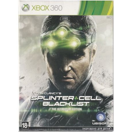 Игра Tom Clancy's Splinter Cell: Blacklist The Ultimatum Edition Полностью на русском языке (Xbox 360)