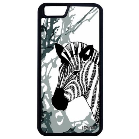 Защитный чехол для смартфона // iphone 6S Plus // "Зебра" Африка Zebra, Utaupia, цветной