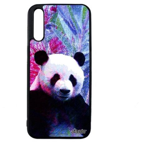 Красивый чехол для мобильного // Huawei Y8P // "Большая панда" Малыш Стиль, Utaupia, цветной
