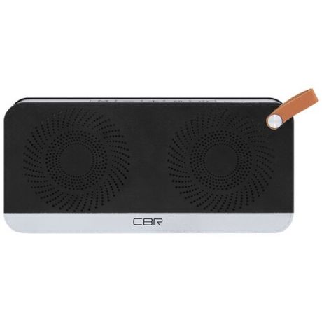 Портативная акустика CBR CMS 147Bt 2х5 Вт, Bluetooth 3.0, воспроизведение с карт памяти, линейный вход, режим "гарнитуры", 4400 мАч чёрный