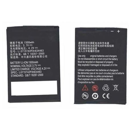 Аккумуляторная батарея ZTE Li3715T42p3h634463 для ZTE D820 ZTE D821 3.7V 5.55Wh