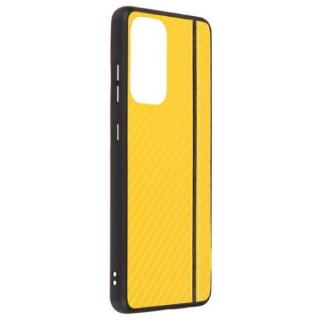 Чехол G-Case для Samsung Galaxy A52 SM-A525F Carbon Yellow GG-1475