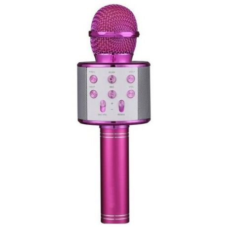 Беспроводной микрофон-караоке FunAudio G-800 Pink