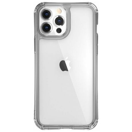Чехол-накладка SwitchEasy Alos Anti-microbial Shockproof Clear Case, для смартфона iPhone 13 Pro Max, Поликарбонат, Прозрачный GS-103-210-260-65