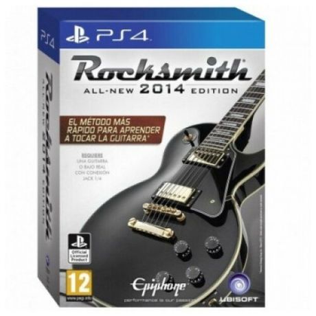 Rocksmith 2014 (Игра + Кабель для подсоединения гитары) (английская версия) (PS4)