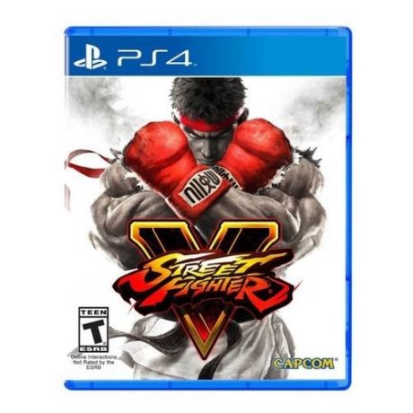 Игра для PlayStation 4 Street Fighter V, русские субтитры