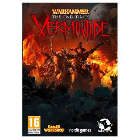 Игра для PlayStation 4 Warhammer: End Times - Vermintide, русские субтитры